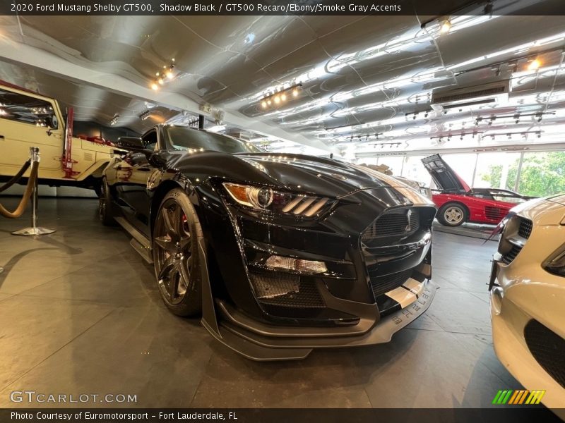 Shadow Black / GT500 Recaro/Ebony/Smoke Gray Accents 2020 Ford Mustang Shelby GT500