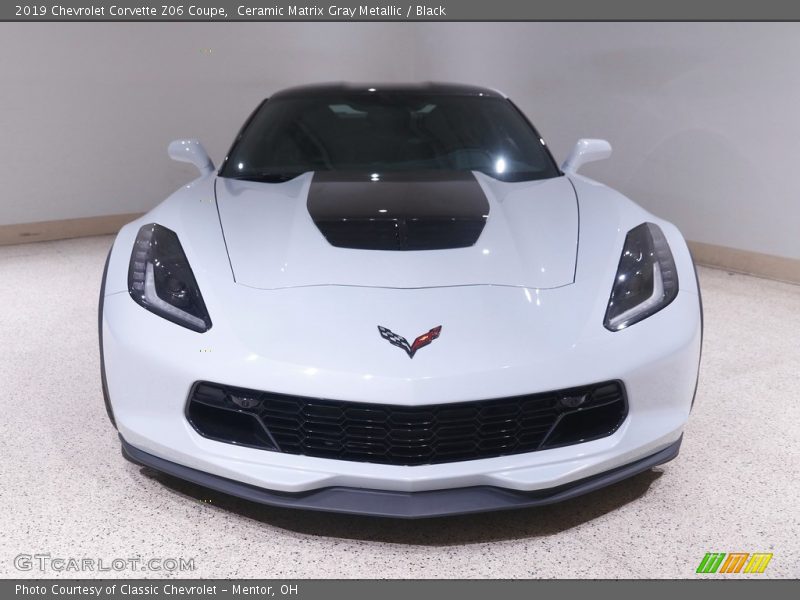 Ceramic Matrix Gray Metallic / Black 2019 Chevrolet Corvette Z06 Coupe