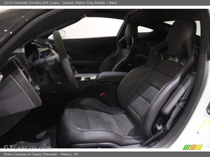 Front Seat of 2019 Corvette Z06 Coupe