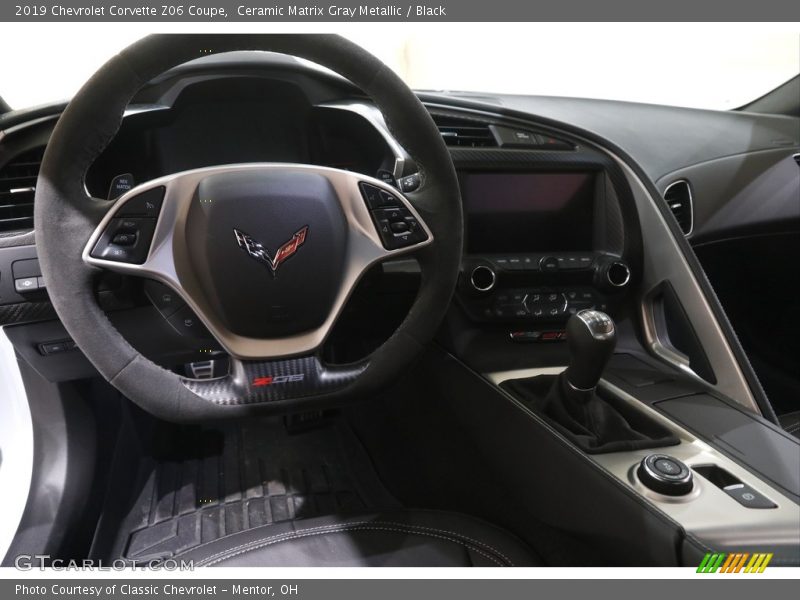 Dashboard of 2019 Corvette Z06 Coupe