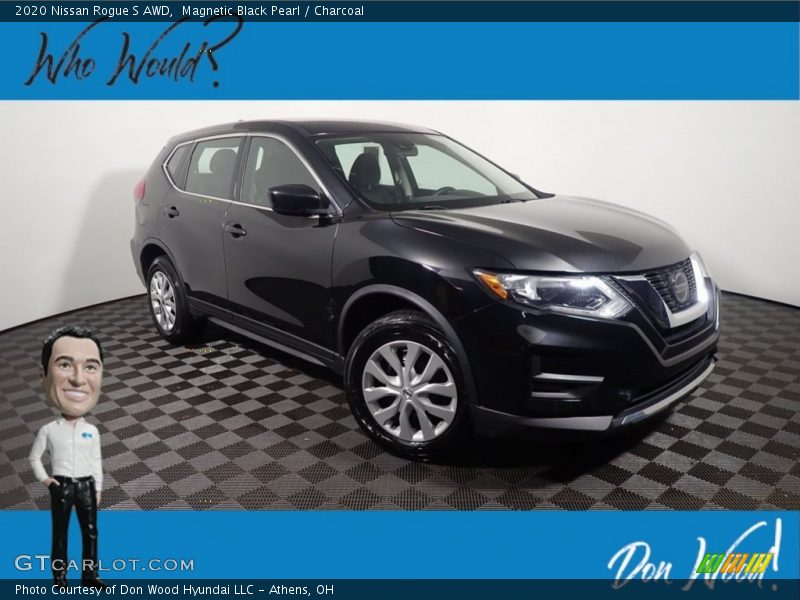Magnetic Black Pearl / Charcoal 2020 Nissan Rogue S AWD