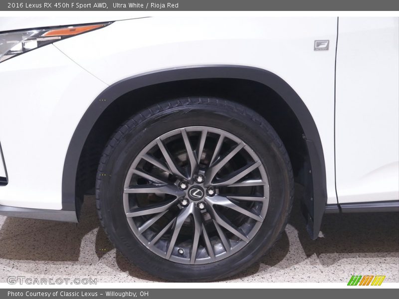  2016 RX 450h F Sport AWD Wheel