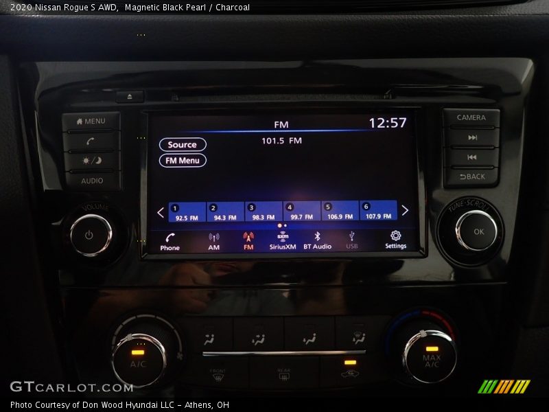Magnetic Black Pearl / Charcoal 2020 Nissan Rogue S AWD
