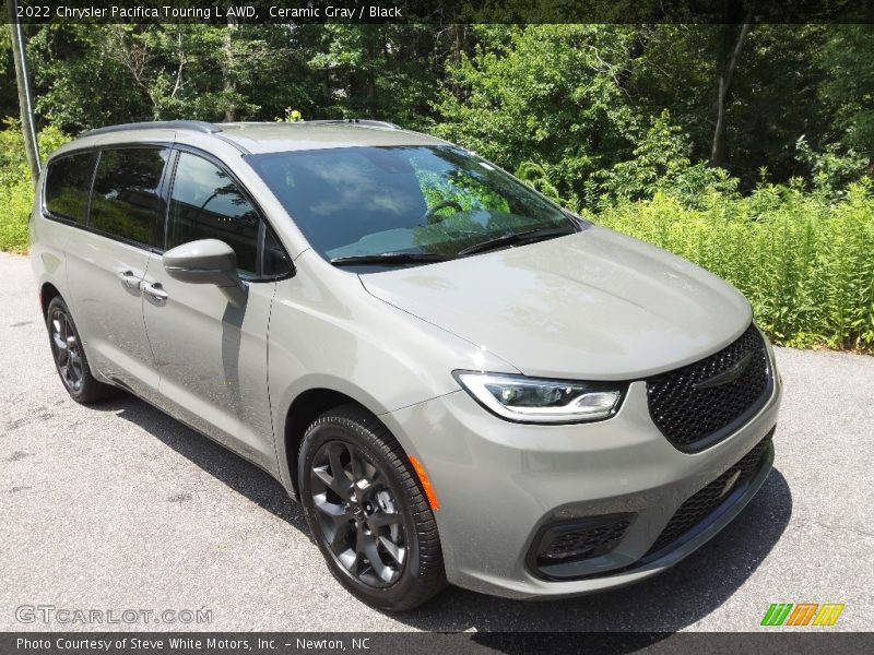 Ceramic Gray / Black 2022 Chrysler Pacifica Touring L AWD