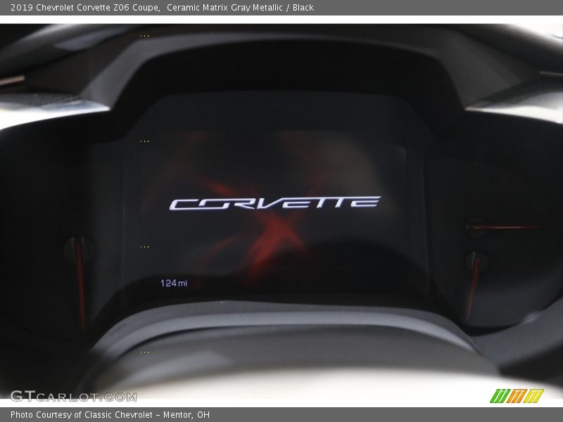 Ceramic Matrix Gray Metallic / Black 2019 Chevrolet Corvette Z06 Coupe