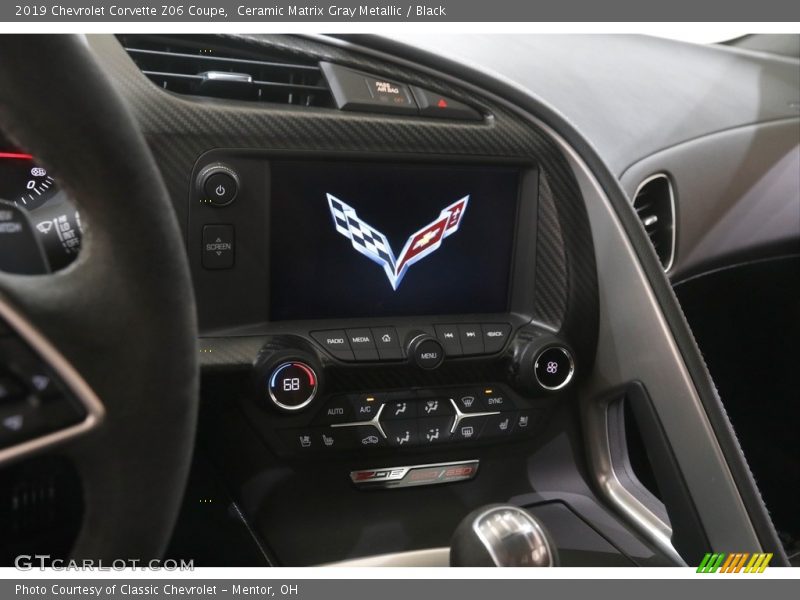 Ceramic Matrix Gray Metallic / Black 2019 Chevrolet Corvette Z06 Coupe