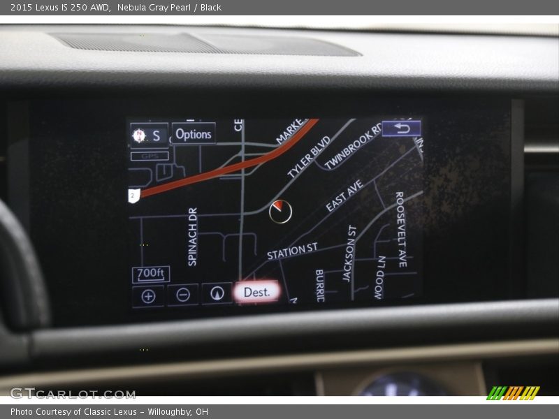 Navigation of 2015 IS 250 AWD