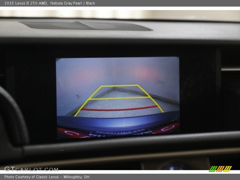Nebula Gray Pearl / Black 2015 Lexus IS 250 AWD