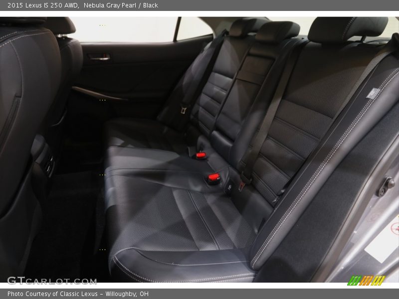 Nebula Gray Pearl / Black 2015 Lexus IS 250 AWD
