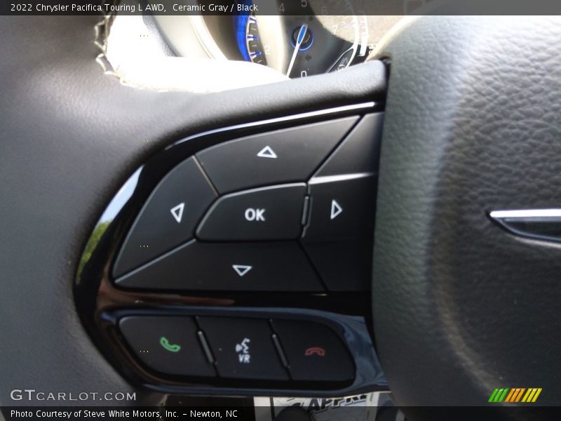 Ceramic Gray / Black 2022 Chrysler Pacifica Touring L AWD