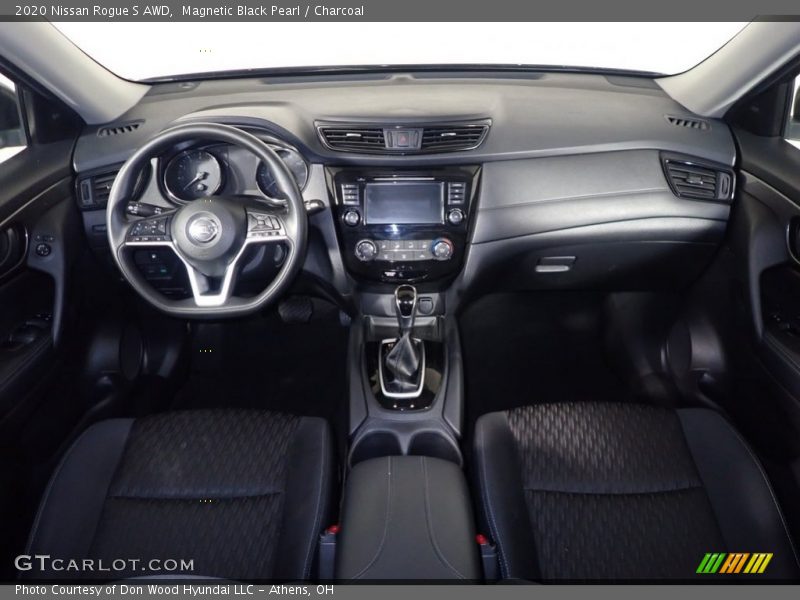 Magnetic Black Pearl / Charcoal 2020 Nissan Rogue S AWD