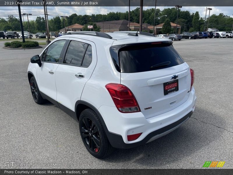 Summit White / Jet Black 2019 Chevrolet Trax LT AWD