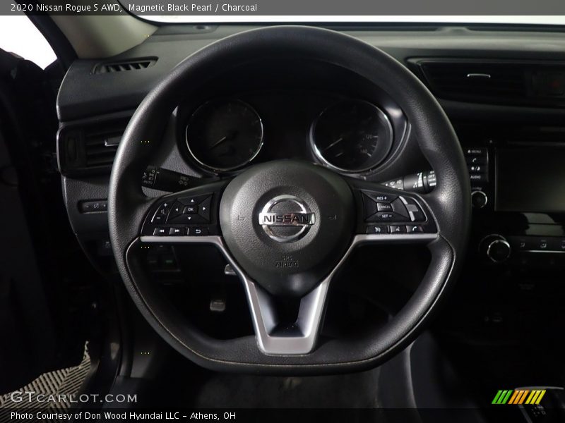 Magnetic Black Pearl / Charcoal 2020 Nissan Rogue S AWD