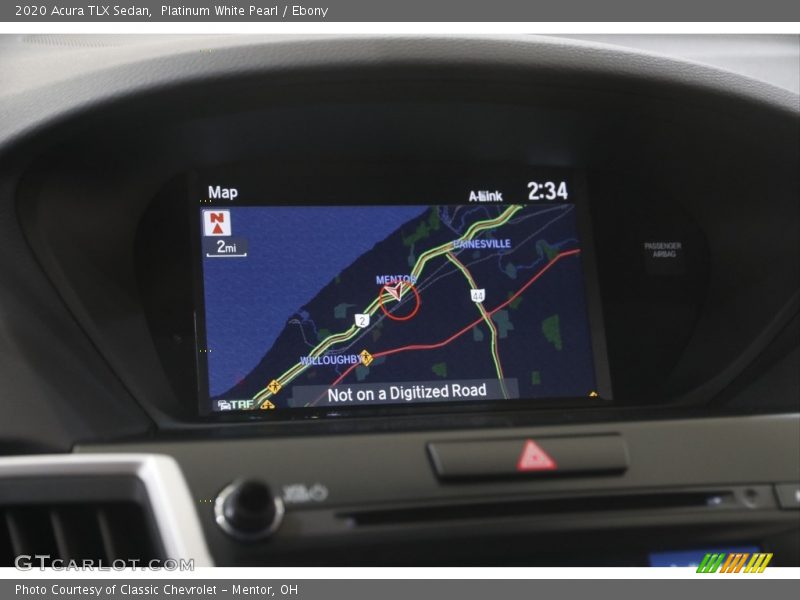 Platinum White Pearl / Ebony 2020 Acura TLX Sedan