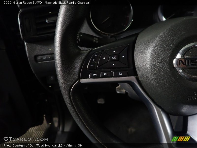 Magnetic Black Pearl / Charcoal 2020 Nissan Rogue S AWD