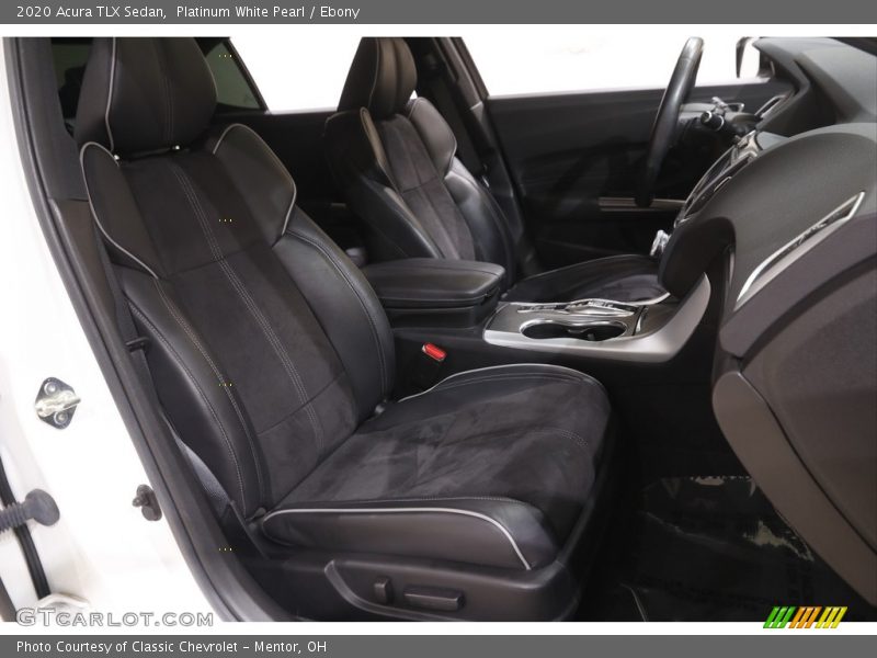 Platinum White Pearl / Ebony 2020 Acura TLX Sedan