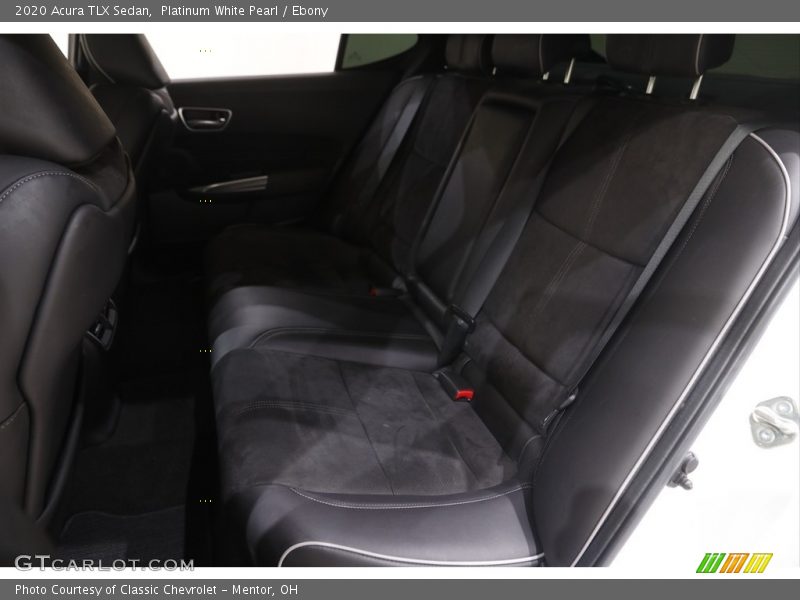 Platinum White Pearl / Ebony 2020 Acura TLX Sedan