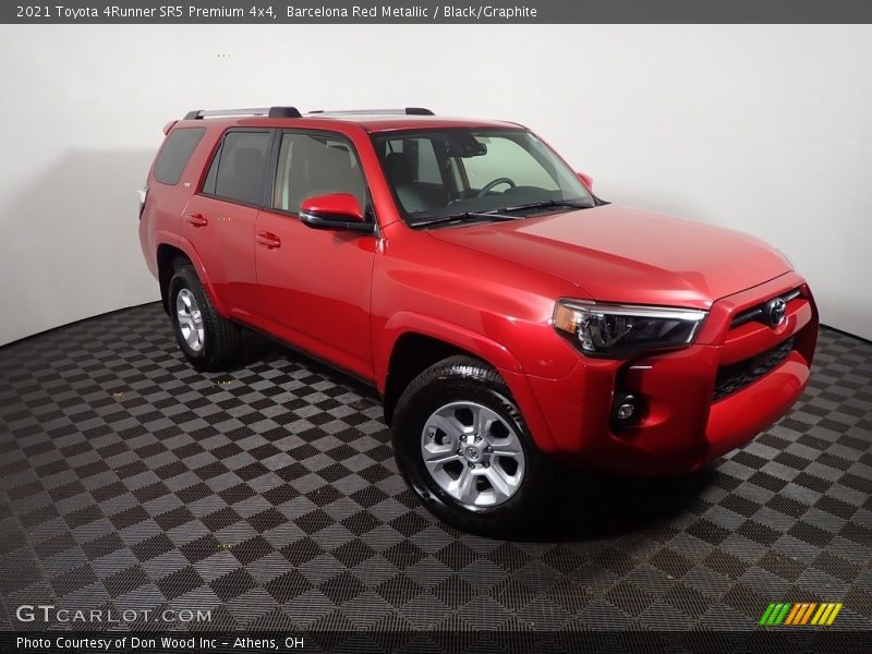 Barcelona Red Metallic / Black/Graphite 2021 Toyota 4Runner SR5 Premium 4x4
