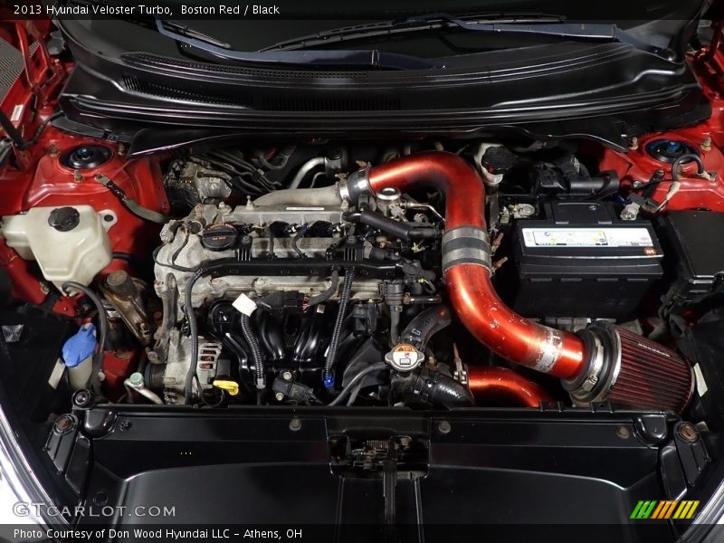 Boston Red / Black 2013 Hyundai Veloster Turbo