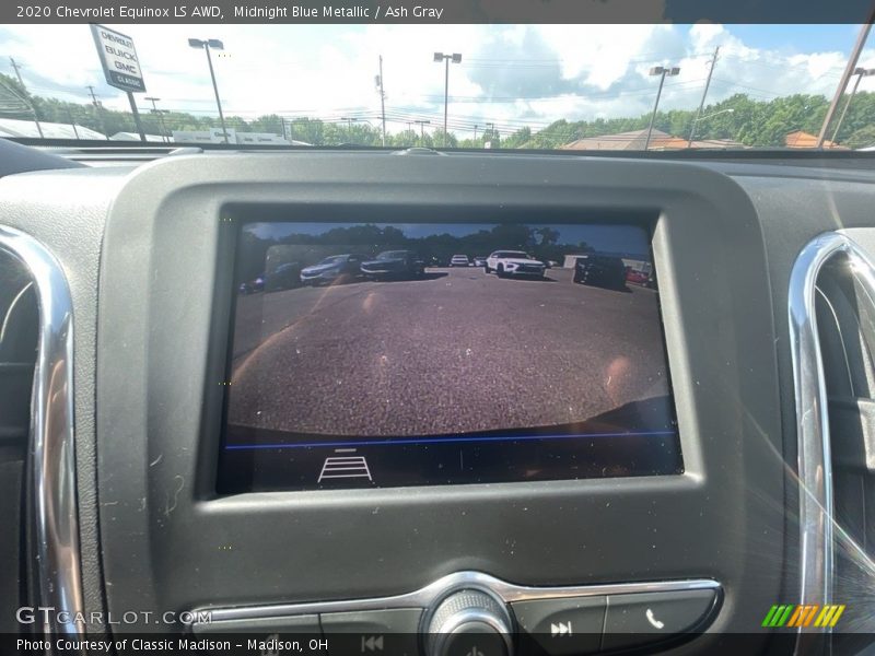 Midnight Blue Metallic / Ash Gray 2020 Chevrolet Equinox LS AWD