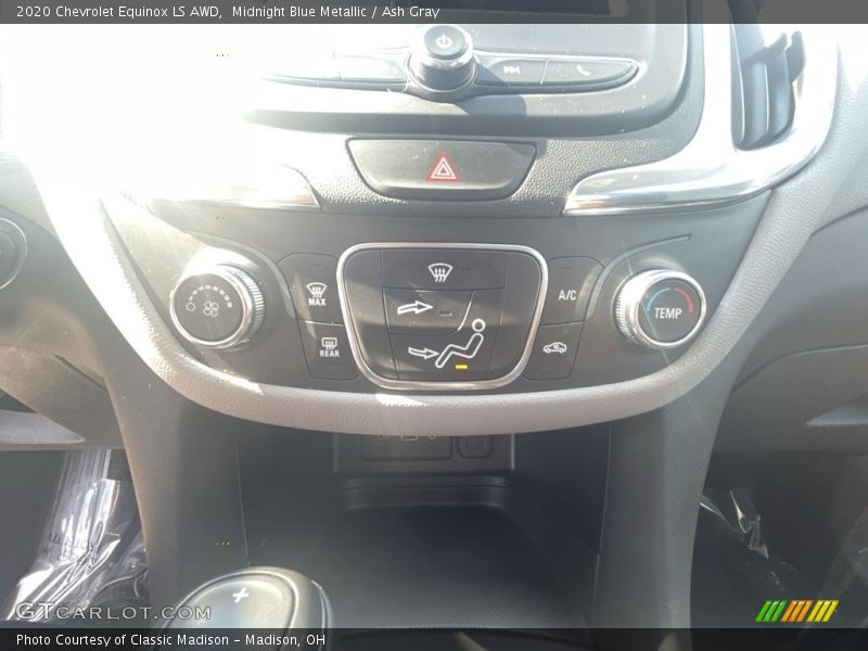Midnight Blue Metallic / Ash Gray 2020 Chevrolet Equinox LS AWD