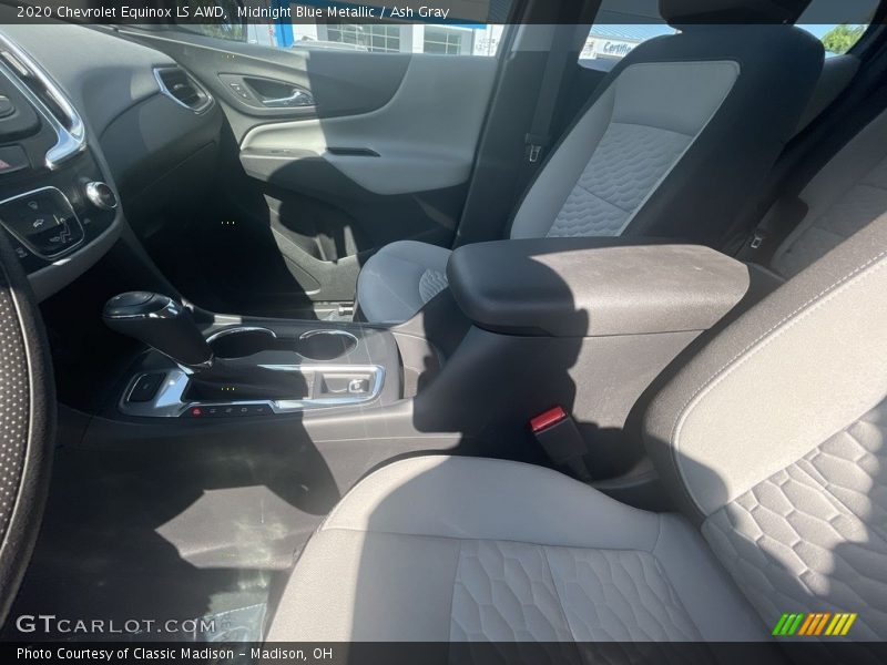 Midnight Blue Metallic / Ash Gray 2020 Chevrolet Equinox LS AWD