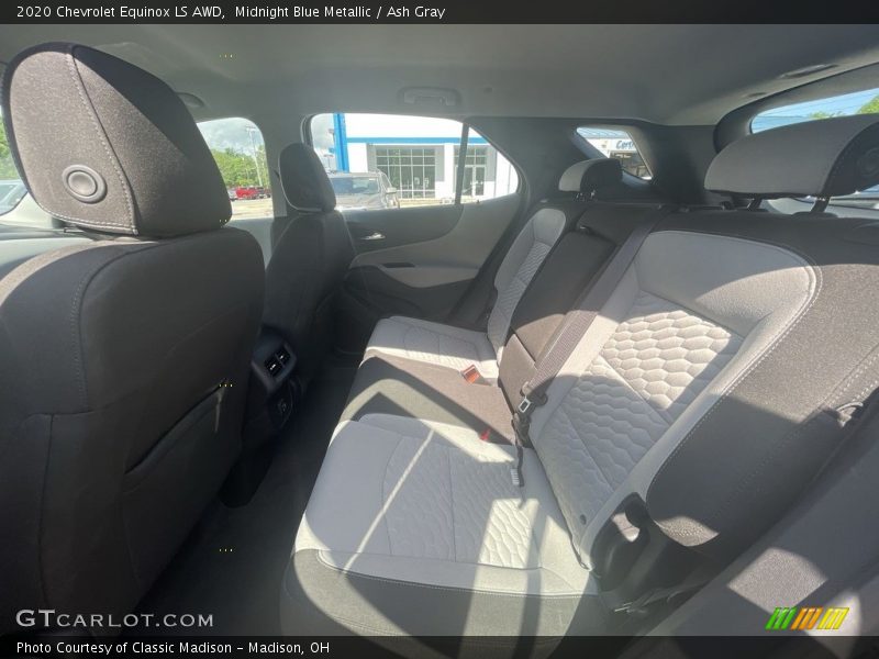 Midnight Blue Metallic / Ash Gray 2020 Chevrolet Equinox LS AWD
