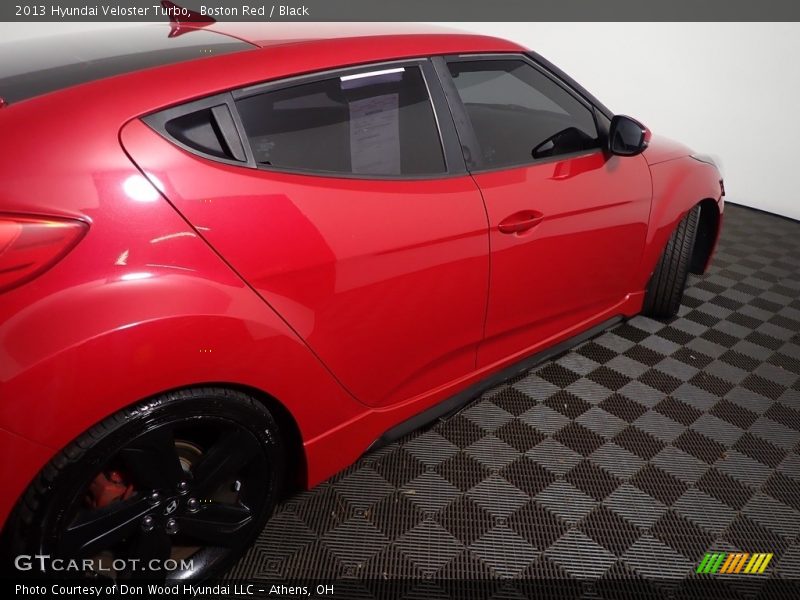 Boston Red / Black 2013 Hyundai Veloster Turbo