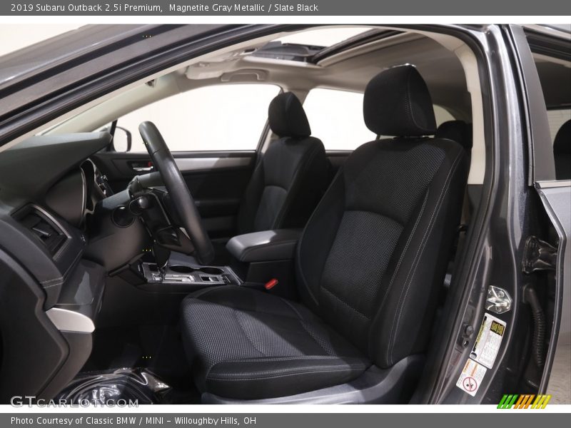 Magnetite Gray Metallic / Slate Black 2019 Subaru Outback 2.5i Premium