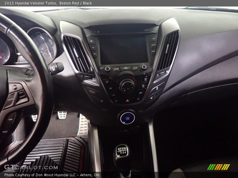 Boston Red / Black 2013 Hyundai Veloster Turbo