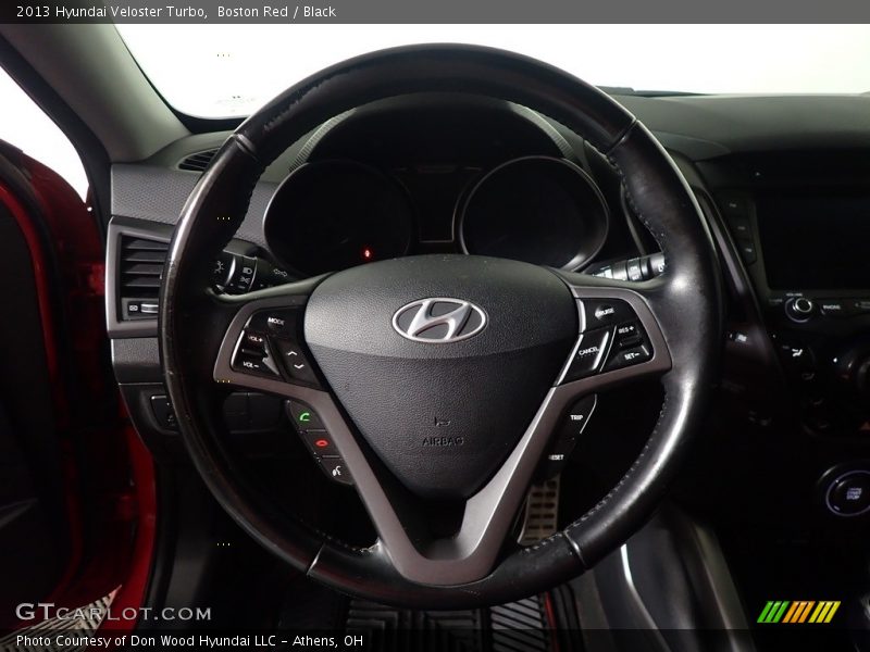Boston Red / Black 2013 Hyundai Veloster Turbo