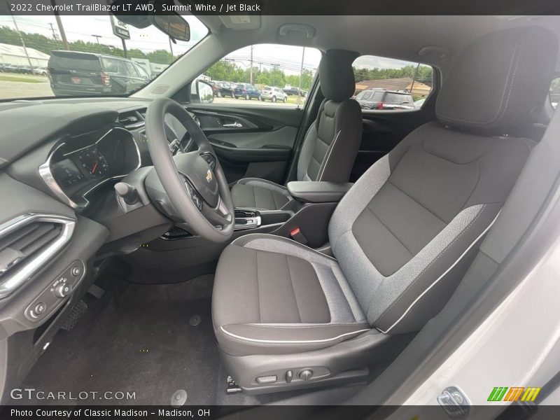 Front Seat of 2022 TrailBlazer LT AWD