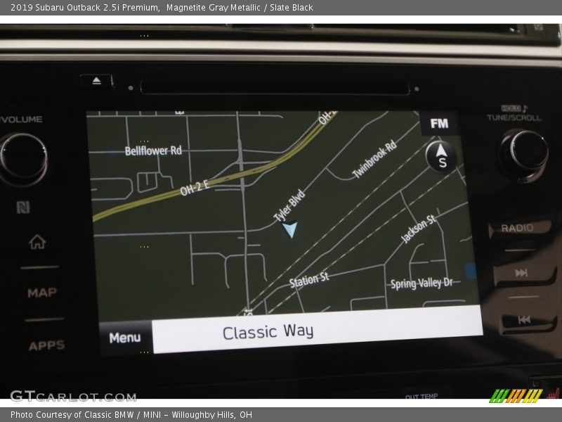 Magnetite Gray Metallic / Slate Black 2019 Subaru Outback 2.5i Premium