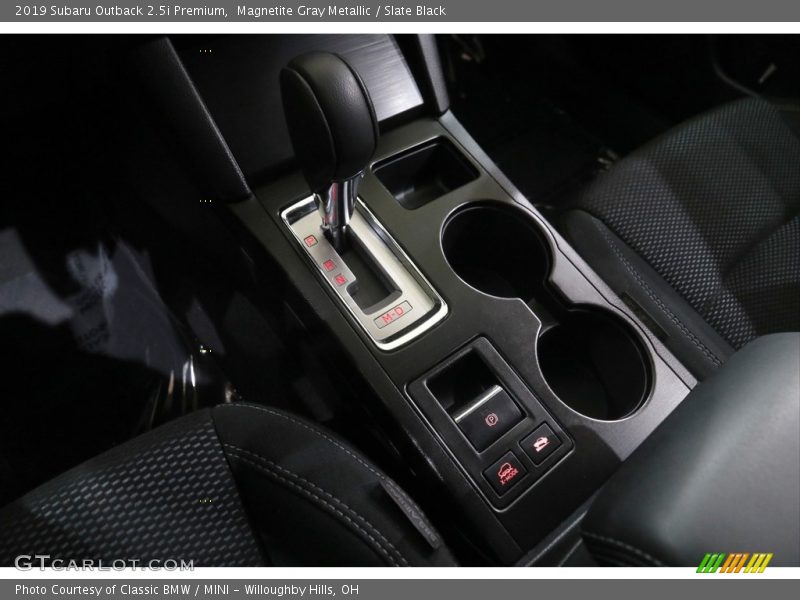 Magnetite Gray Metallic / Slate Black 2019 Subaru Outback 2.5i Premium