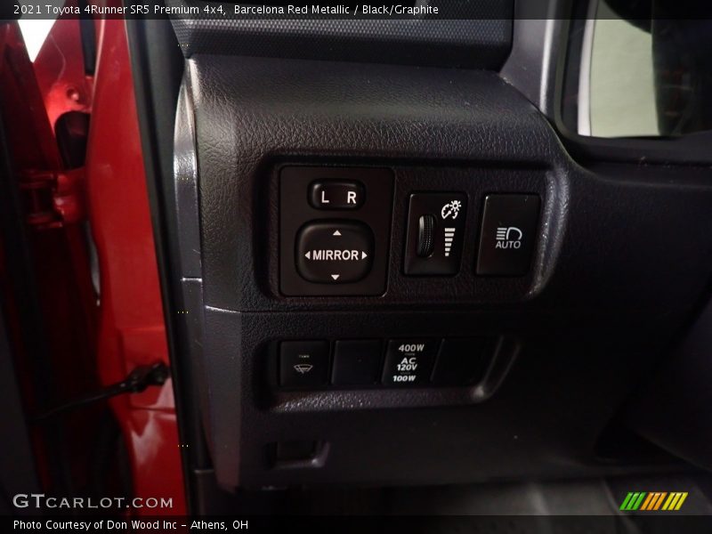 Barcelona Red Metallic / Black/Graphite 2021 Toyota 4Runner SR5 Premium 4x4