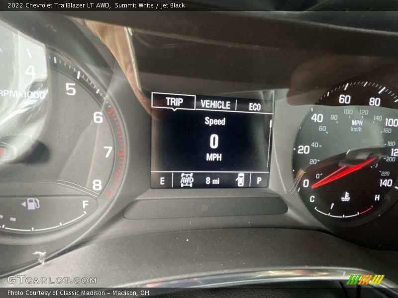  2022 TrailBlazer LT AWD LT AWD Gauges