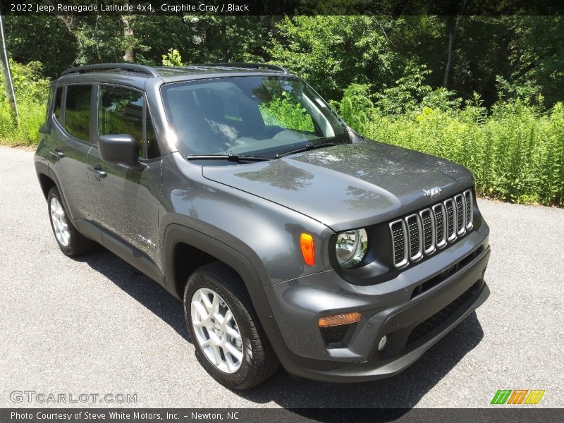 Graphite Gray / Black 2022 Jeep Renegade Latitude 4x4