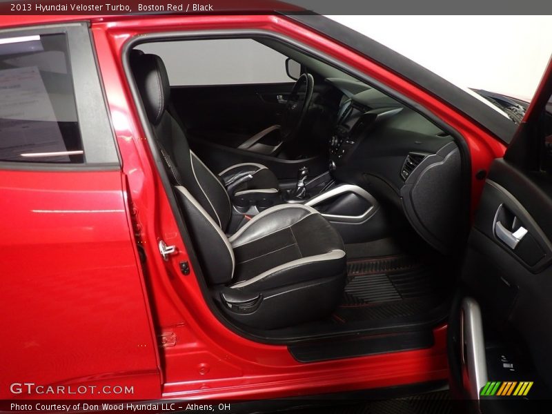 Boston Red / Black 2013 Hyundai Veloster Turbo