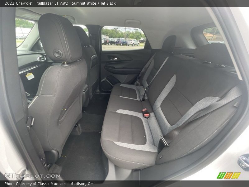 Rear Seat of 2022 TrailBlazer LT AWD