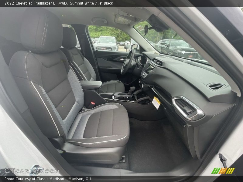 Front Seat of 2022 TrailBlazer LT AWD