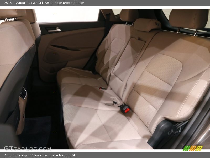 Sage Brown / Beige 2019 Hyundai Tucson SEL AWD