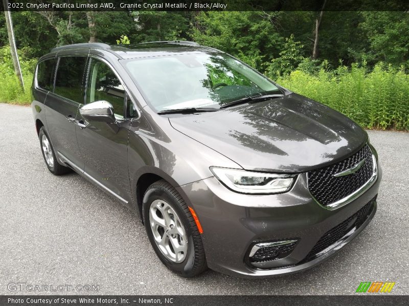 Granite Crystal Metallic / Black/Alloy 2022 Chrysler Pacifica Limited AWD