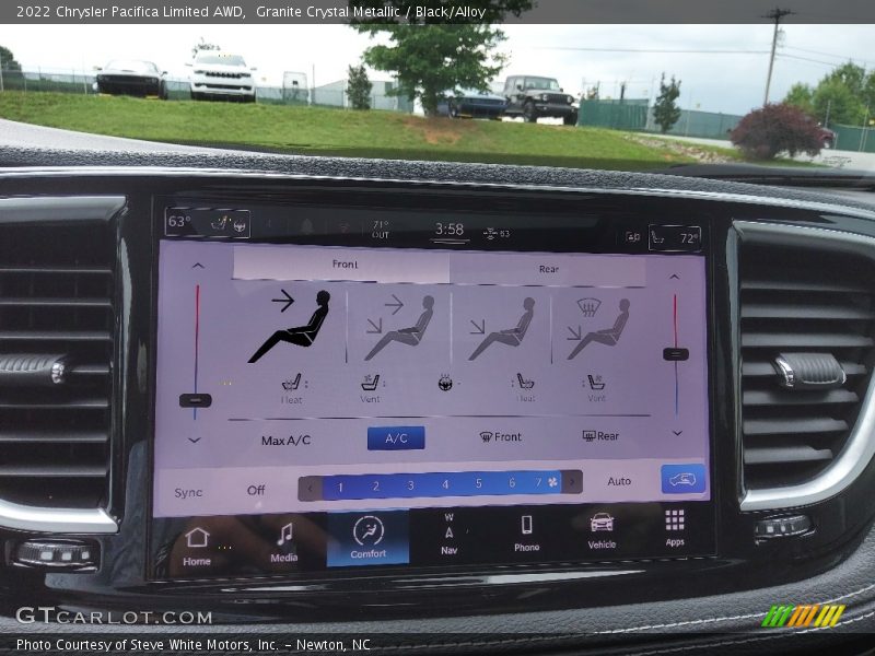 Granite Crystal Metallic / Black/Alloy 2022 Chrysler Pacifica Limited AWD