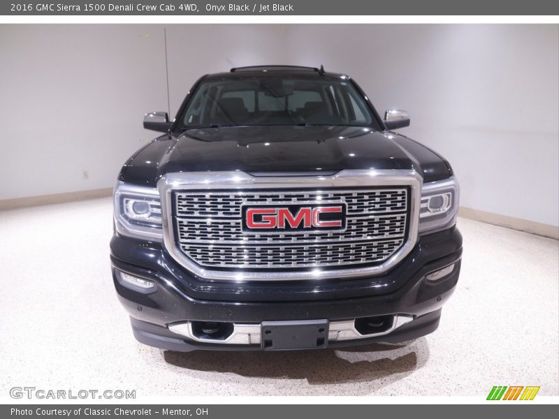 Onyx Black / Jet Black 2016 GMC Sierra 1500 Denali Crew Cab 4WD