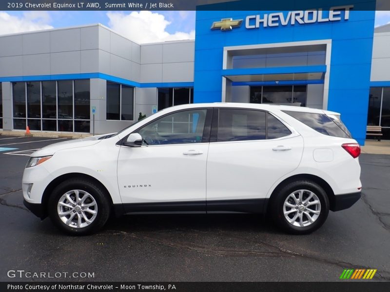 Summit White / Jet Black 2019 Chevrolet Equinox LT AWD