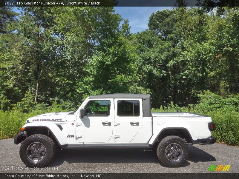 Bright White / Black 2022 Jeep Gladiator Rubicon 4x4