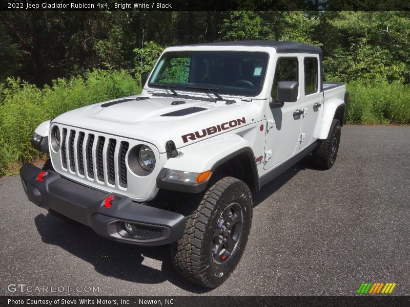 Bright White / Black 2022 Jeep Gladiator Rubicon 4x4