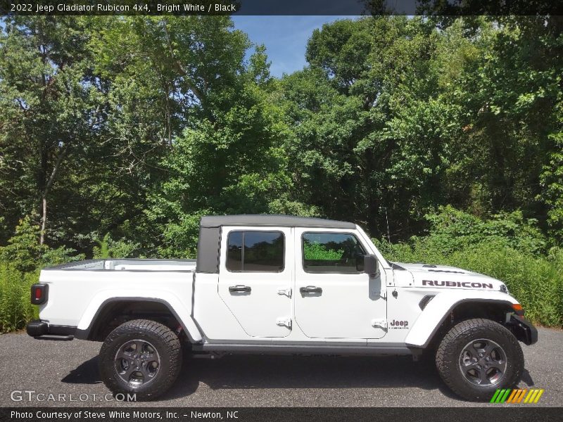 Bright White / Black 2022 Jeep Gladiator Rubicon 4x4