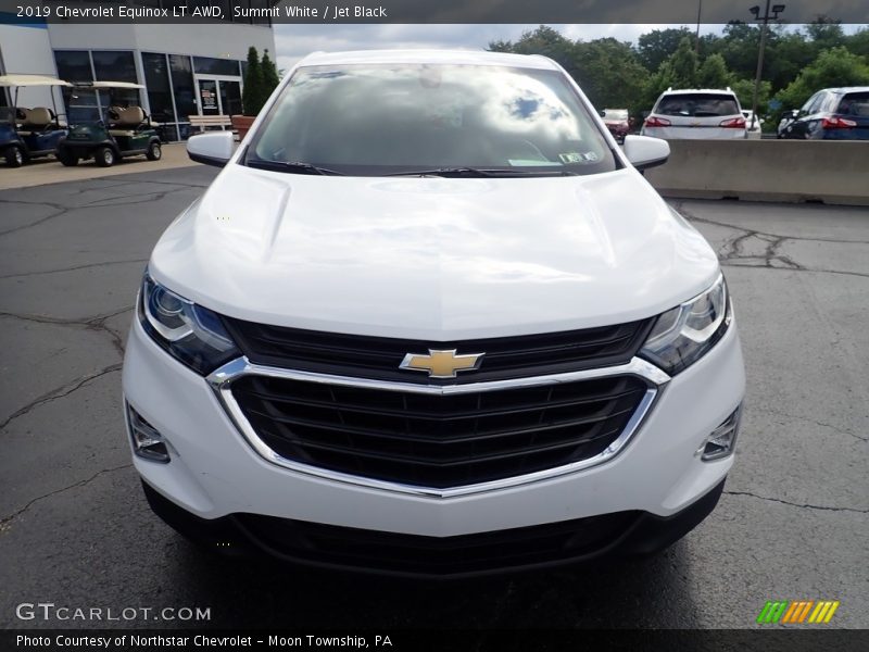 Summit White / Jet Black 2019 Chevrolet Equinox LT AWD