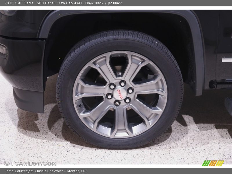 Onyx Black / Jet Black 2016 GMC Sierra 1500 Denali Crew Cab 4WD